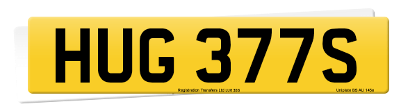 Registration number HUG 377S